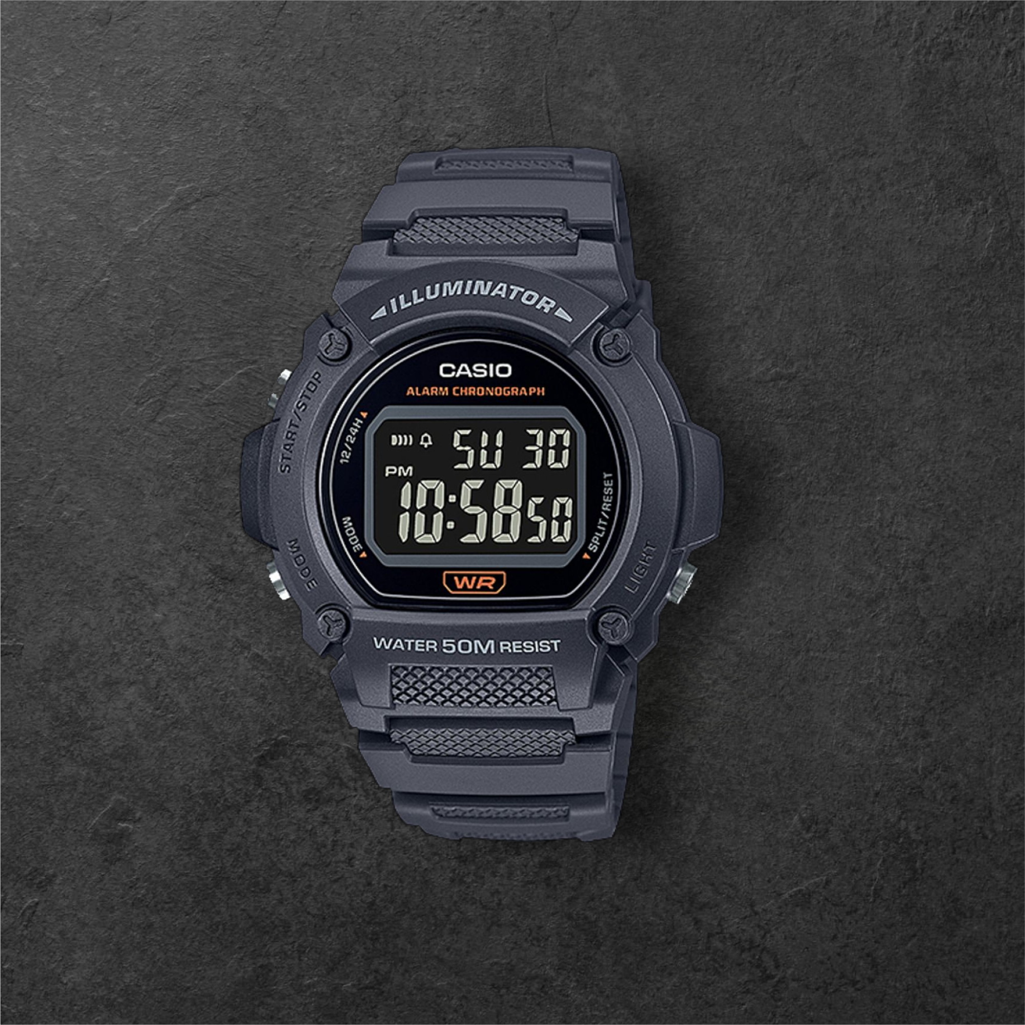 Casio illuminator W219H-8B_0