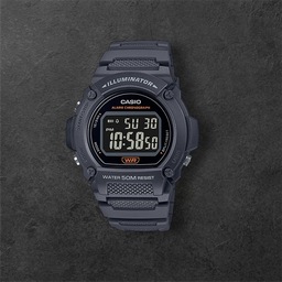 Casio illuminator W219H-8B