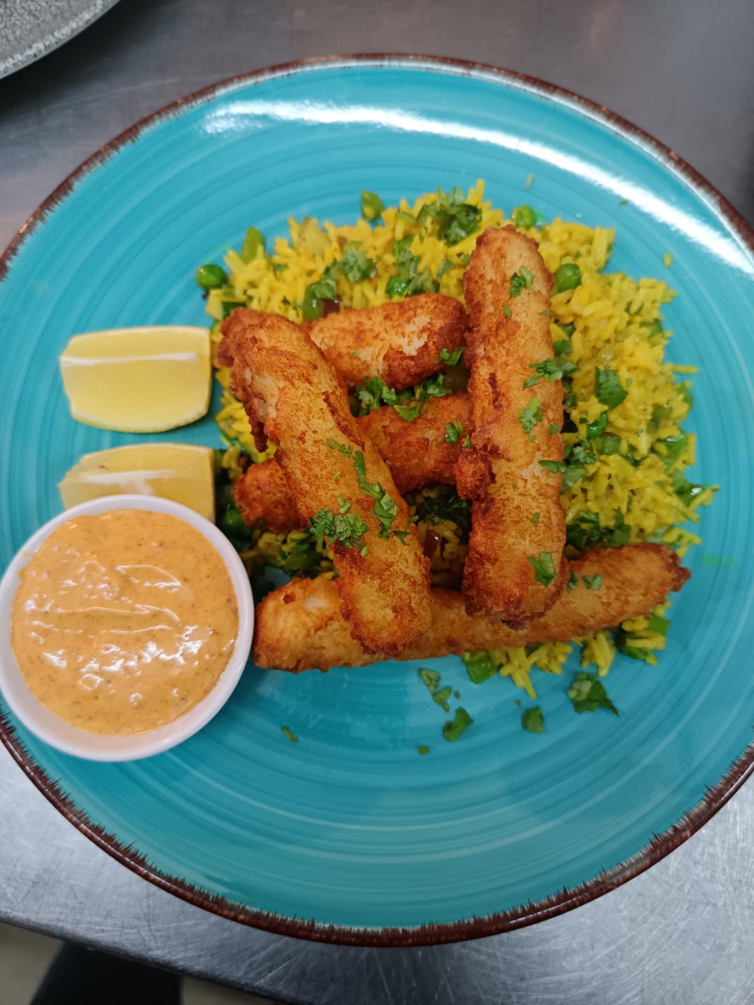 CALAMARI & RICE