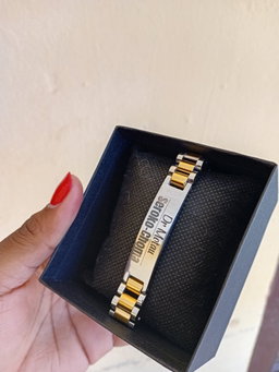 Wooden/Steel Bracelet