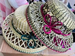 Womens weaved hats