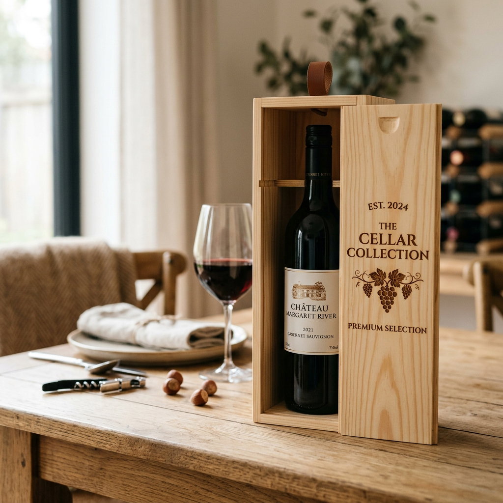 Wooden Wine Box