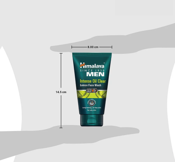 Himalaya Men Intense Oil Clear Lemon Face Wash_5