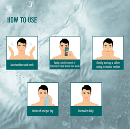 Himalaya Men Intense Oil Clear Lemon Face Wash