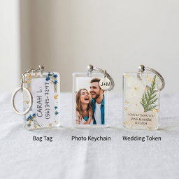 Rectangle Keychain