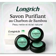 Savon noir au charbon de bambou 
