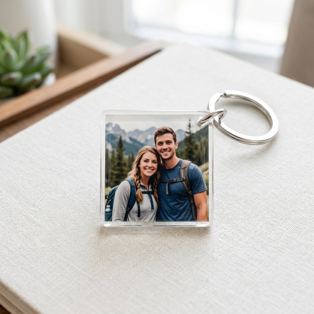 Square Keychain 