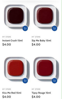 Ice Nail Polish Red Series 15ML