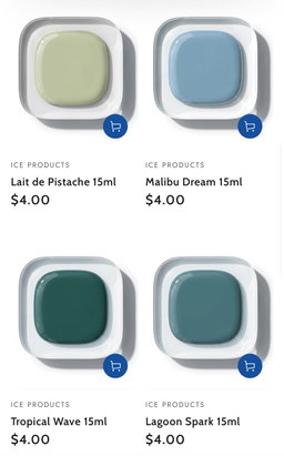 Ice nail Polish 15Ml Blue-Green Series