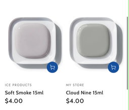 Ice Nail Polish -Different Colors 