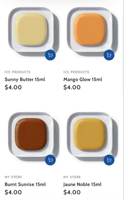 Ice Nail Polish -Different Colors 