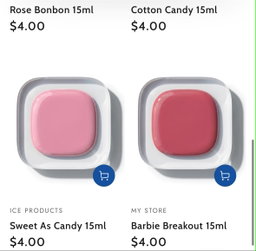 Ice Nail Polish -Different Colors 