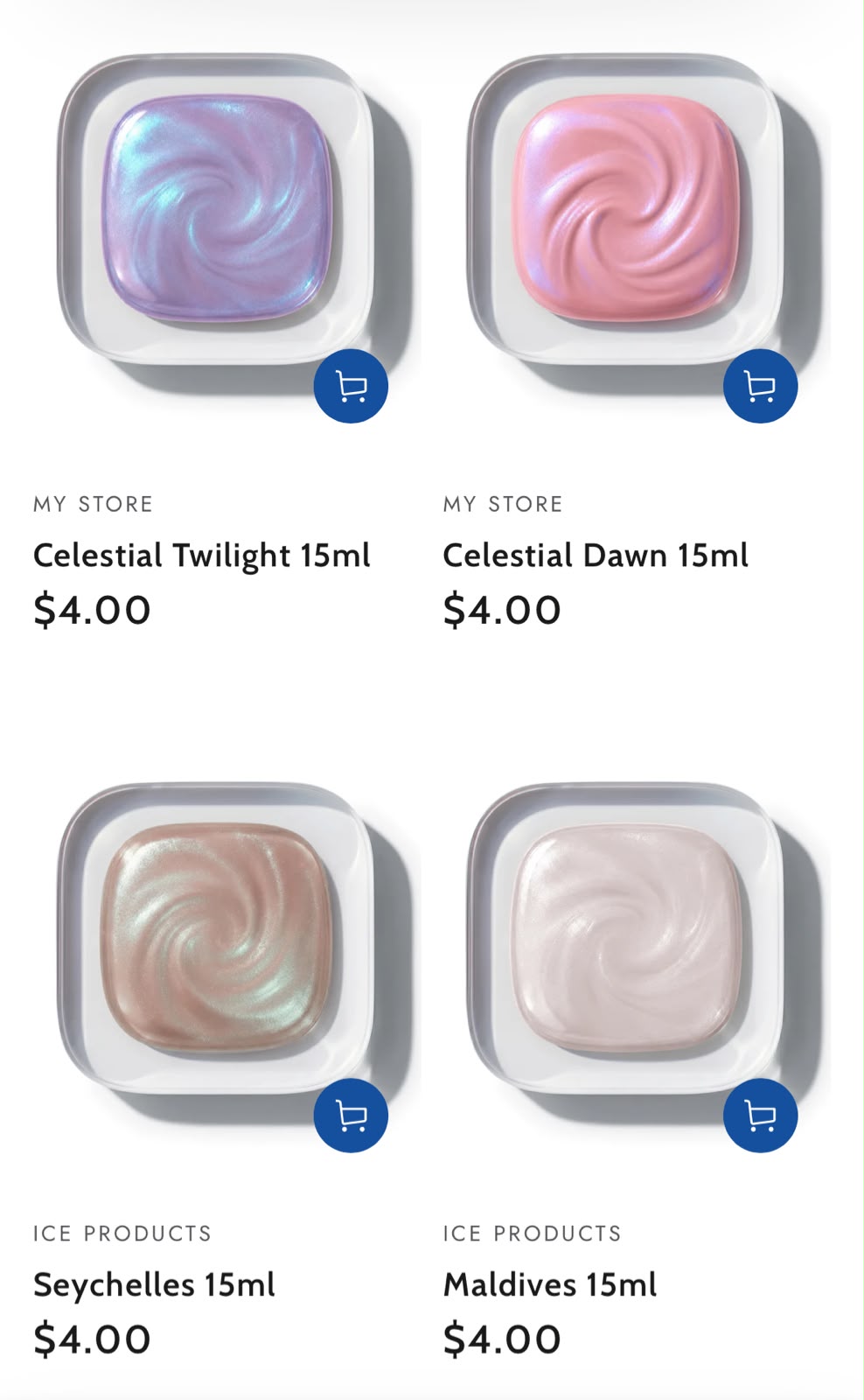 Ice Nail Polish -Different Colors _4