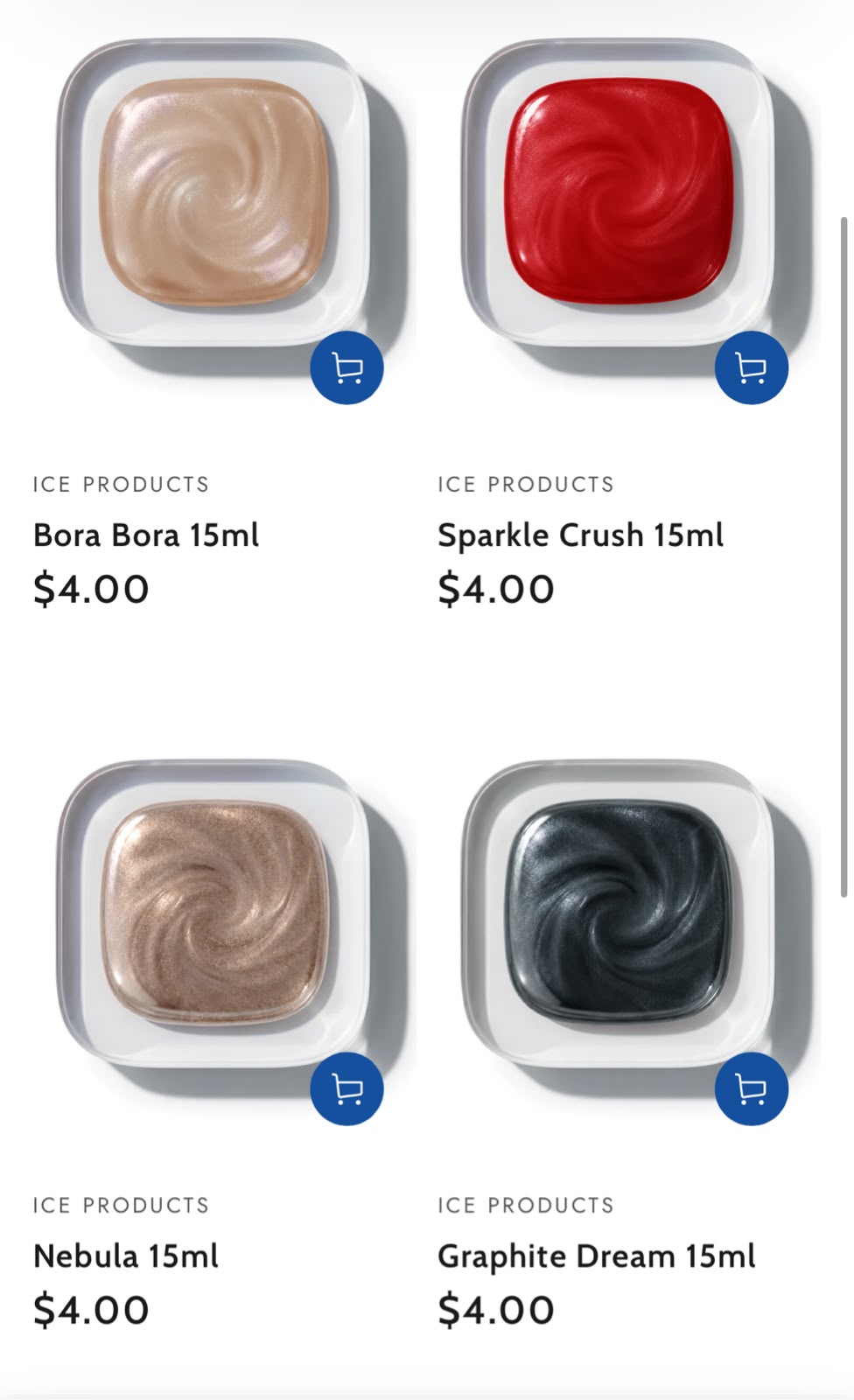 Ice Nail Polish -Different Colors _8