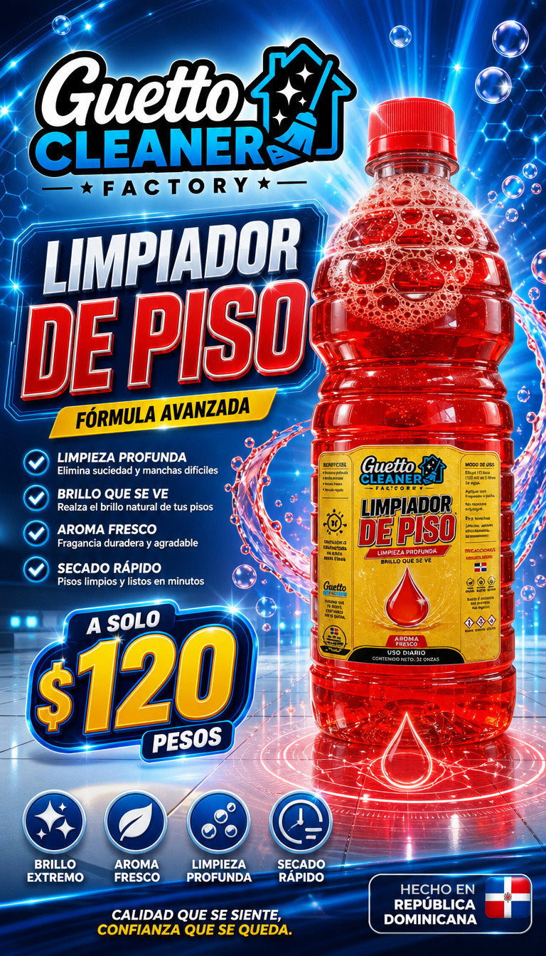Limpiador De Pisos y Baño 