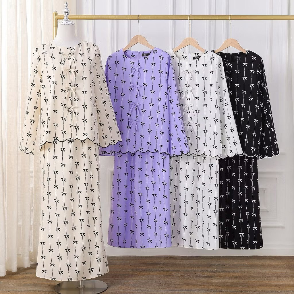 Lenka Bow Design Kurung Set