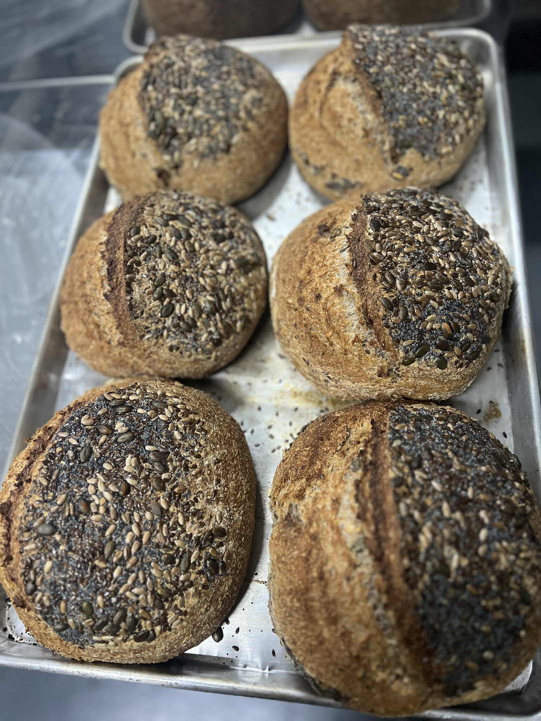 Wholewheat Seeded Sourdough