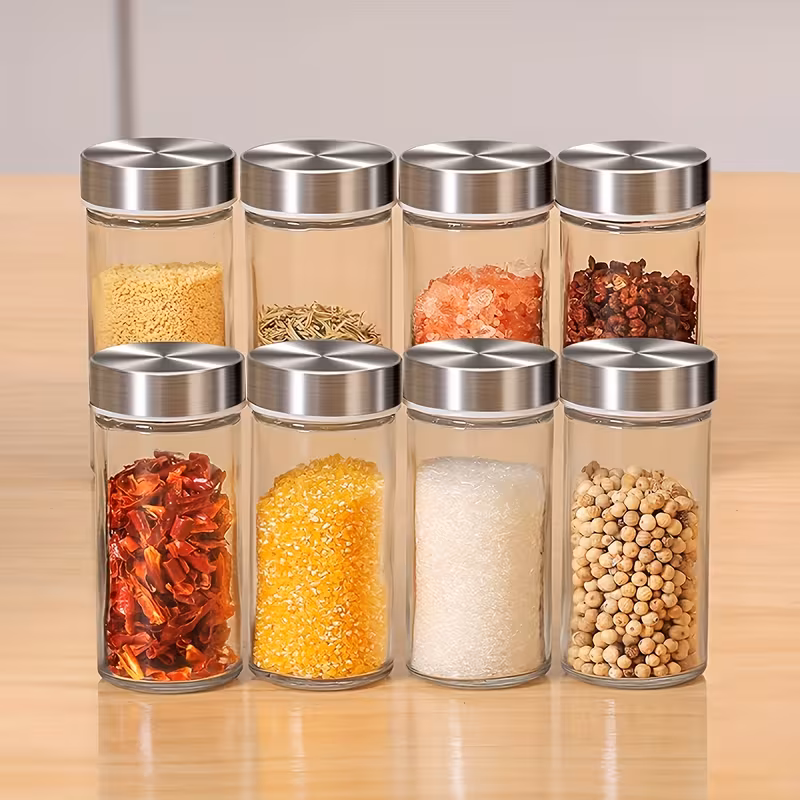 20-Jar Stainless Steel Rotating Spice Carousel_3