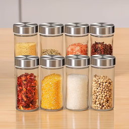 20-Jar Stainless Steel Rotating Spice Carousel