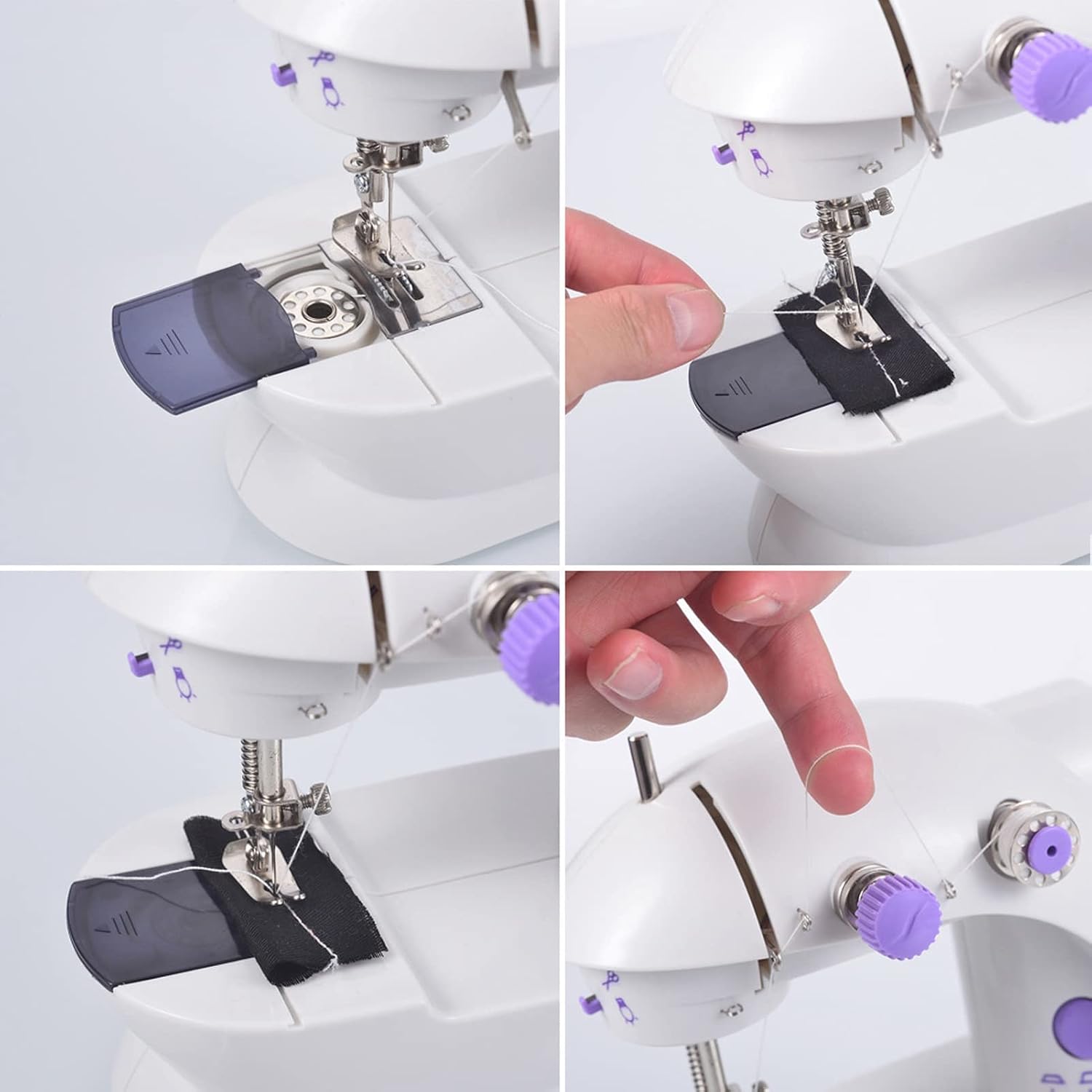 Mini Sewing Machine with Foot Pedal & LED Light_2