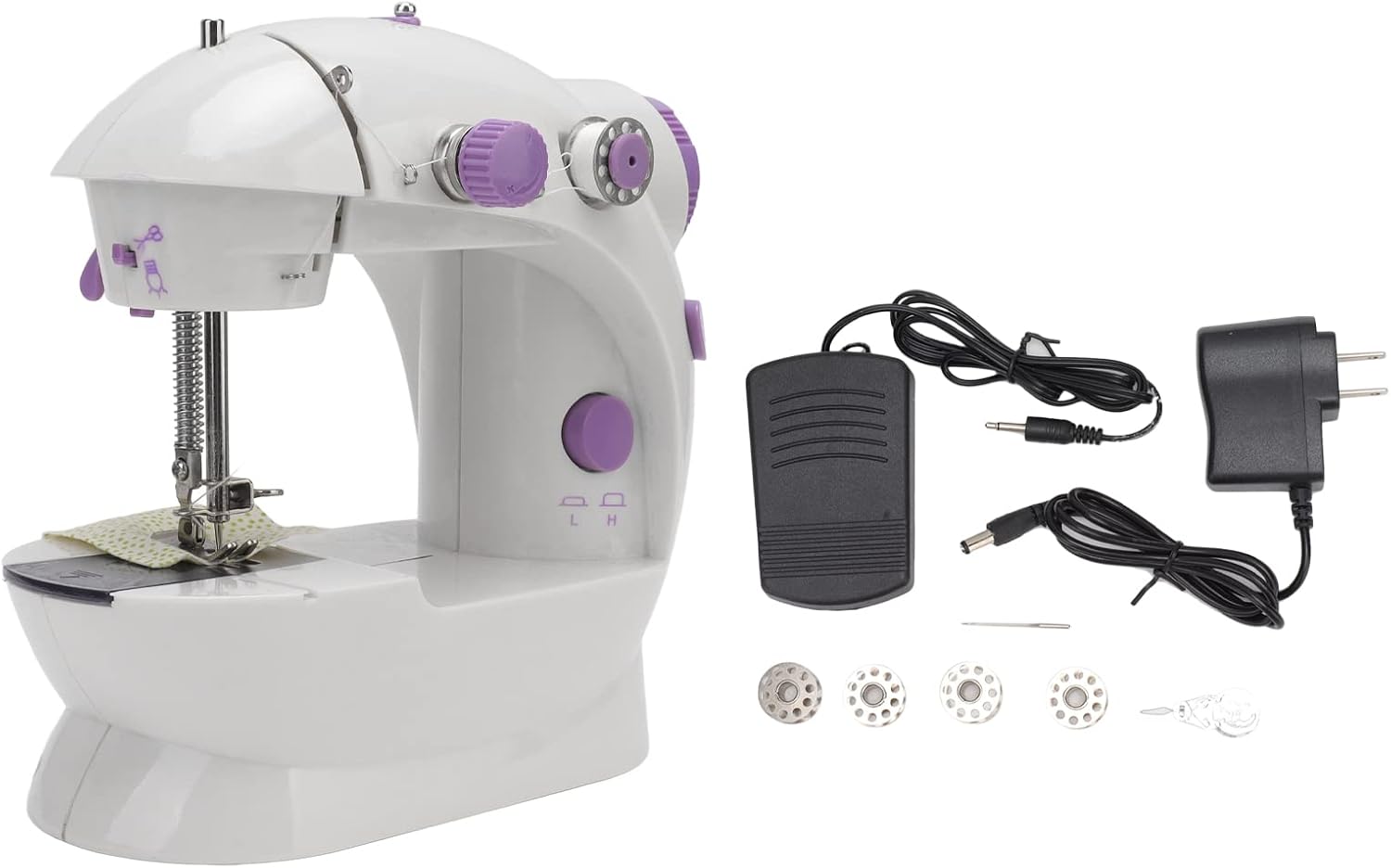 Mini Sewing Machine with Foot Pedal & LED Light_6