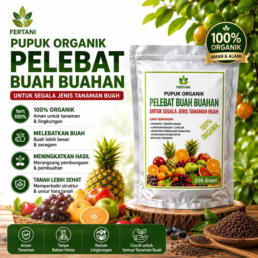 Booster Organik Tanaman Buah 250 Gram