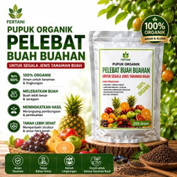 Booster Organik Tanaman Buah 250 Gram