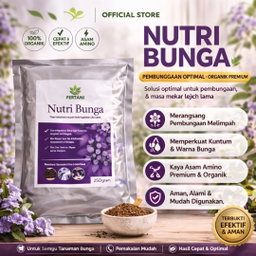 Pupuk Nutrisi Bunga 250 Gram