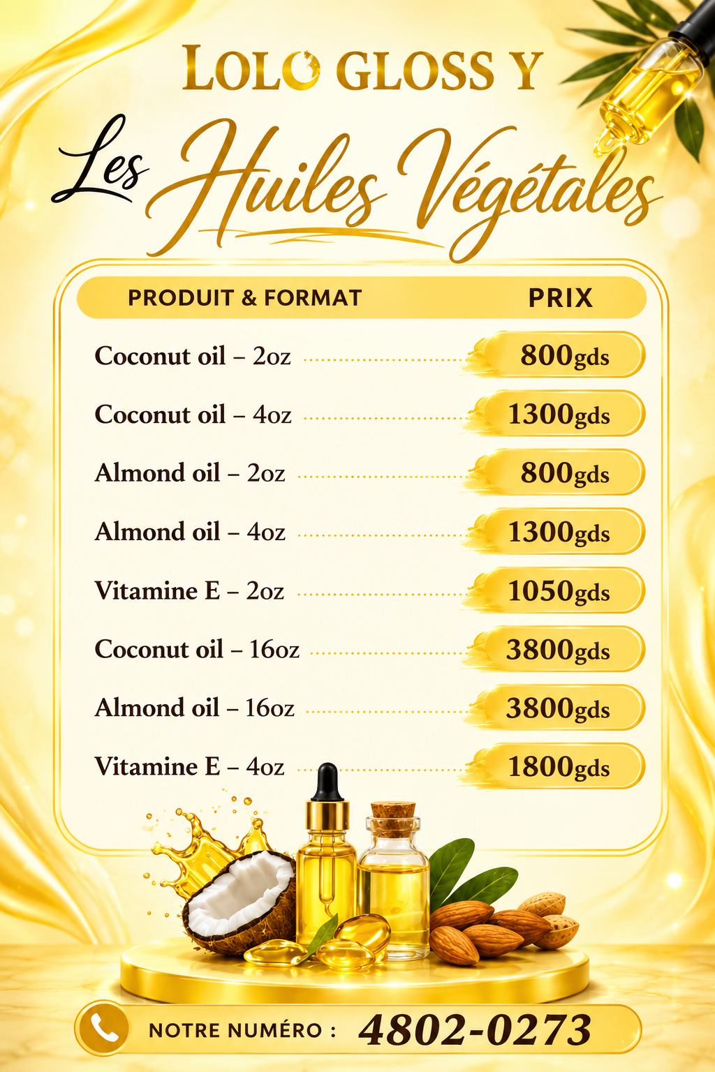 Les tableaux de prix _2