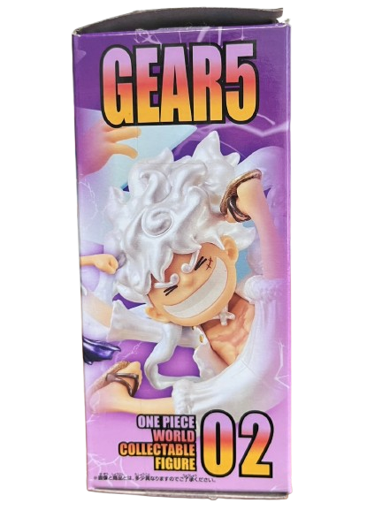 (Japan Version) World Collectable Figure - Gear 5, Metallic Ver. Monkey D. Luffy "ONE PIECE"_3