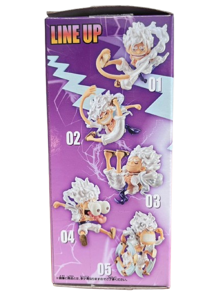 (Japan Version) World Collectable Figure - Gear 5, Metallic Ver. Monkey D. Luffy "ONE PIECE"_4