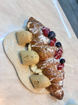 Crossaint dulce 