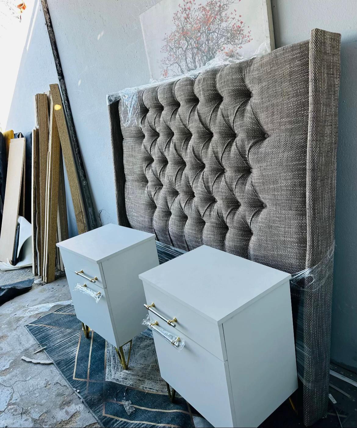Headboard and pedestals for Double size_6