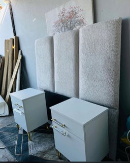 Headboard and pedestals for Double size