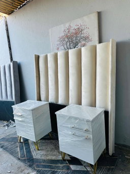 Headboard and pedestals for Double size