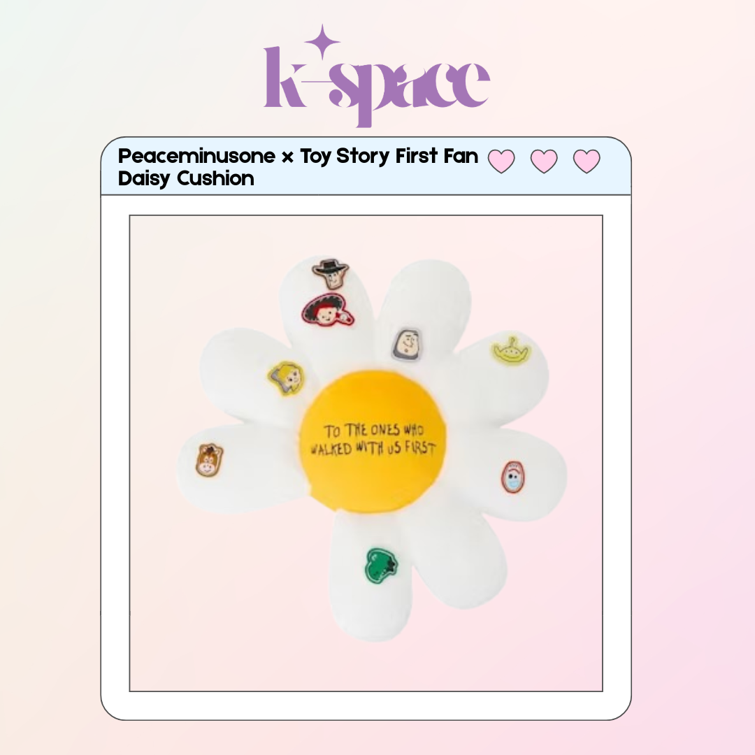 Peaceminusone x Toy Story First Fan - Daisy Cushion_0