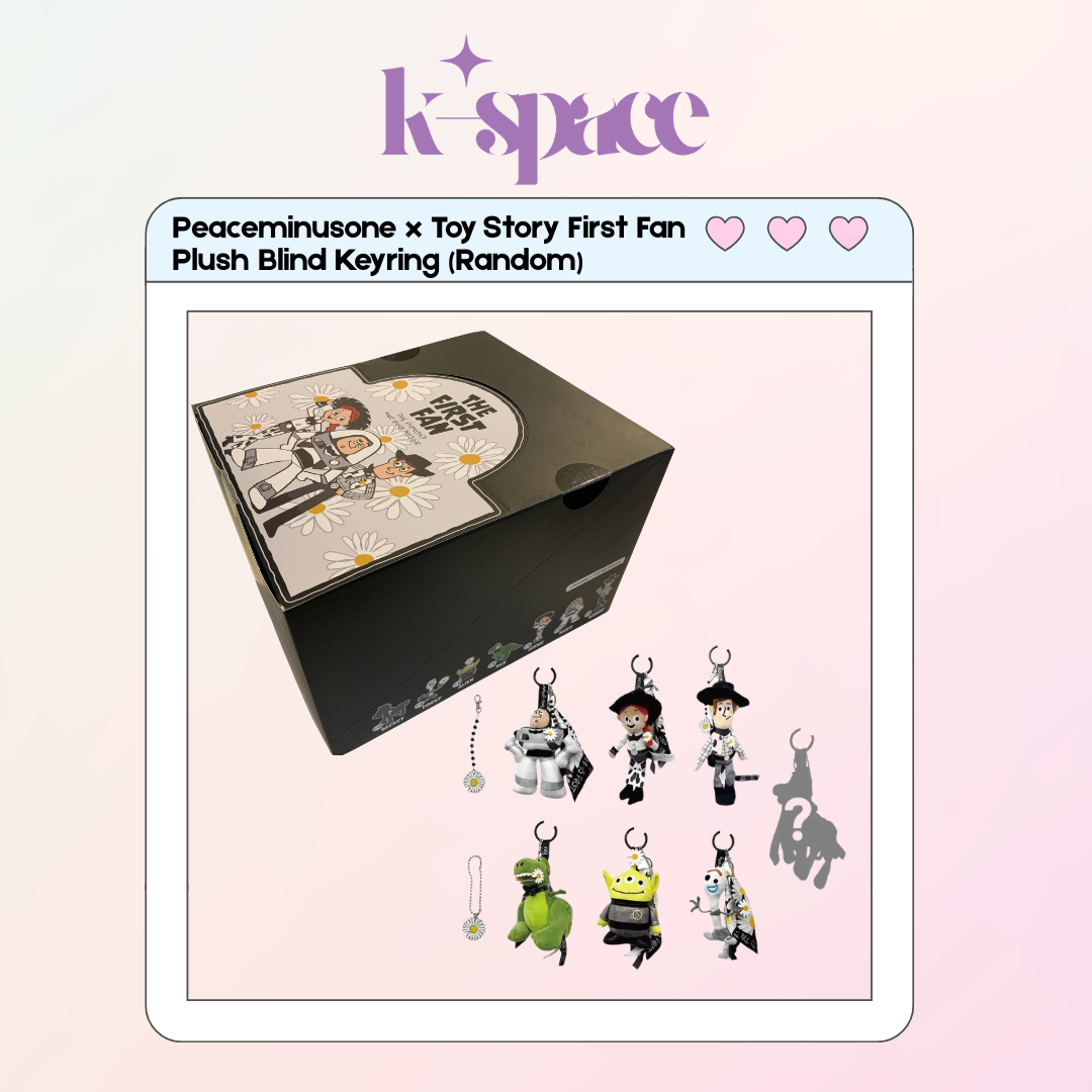 Peaceminusone x Toy Story First Fan - Plush Blind Keyring (Each Random)_0