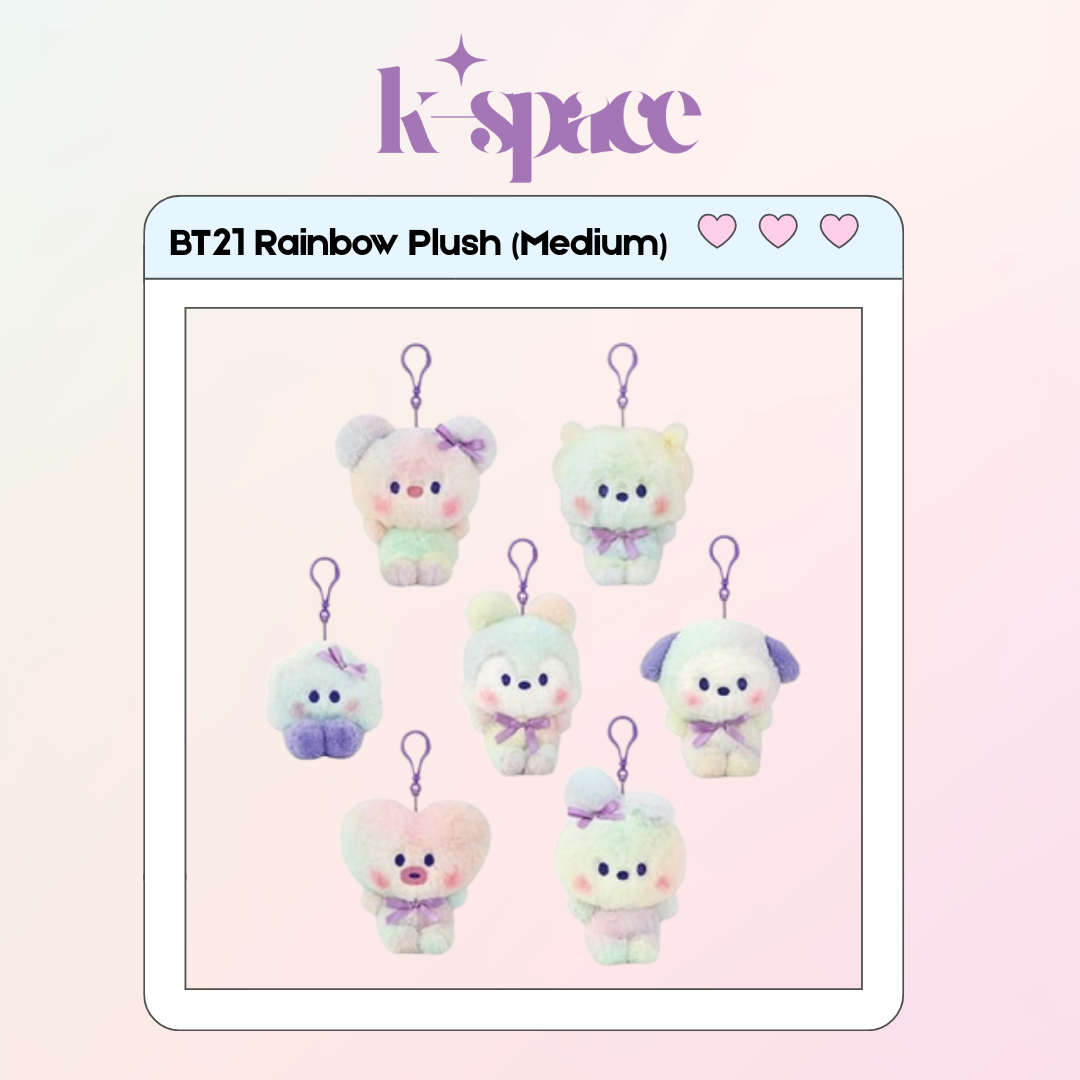 BT21 Rainbow Plush (Medium)_0