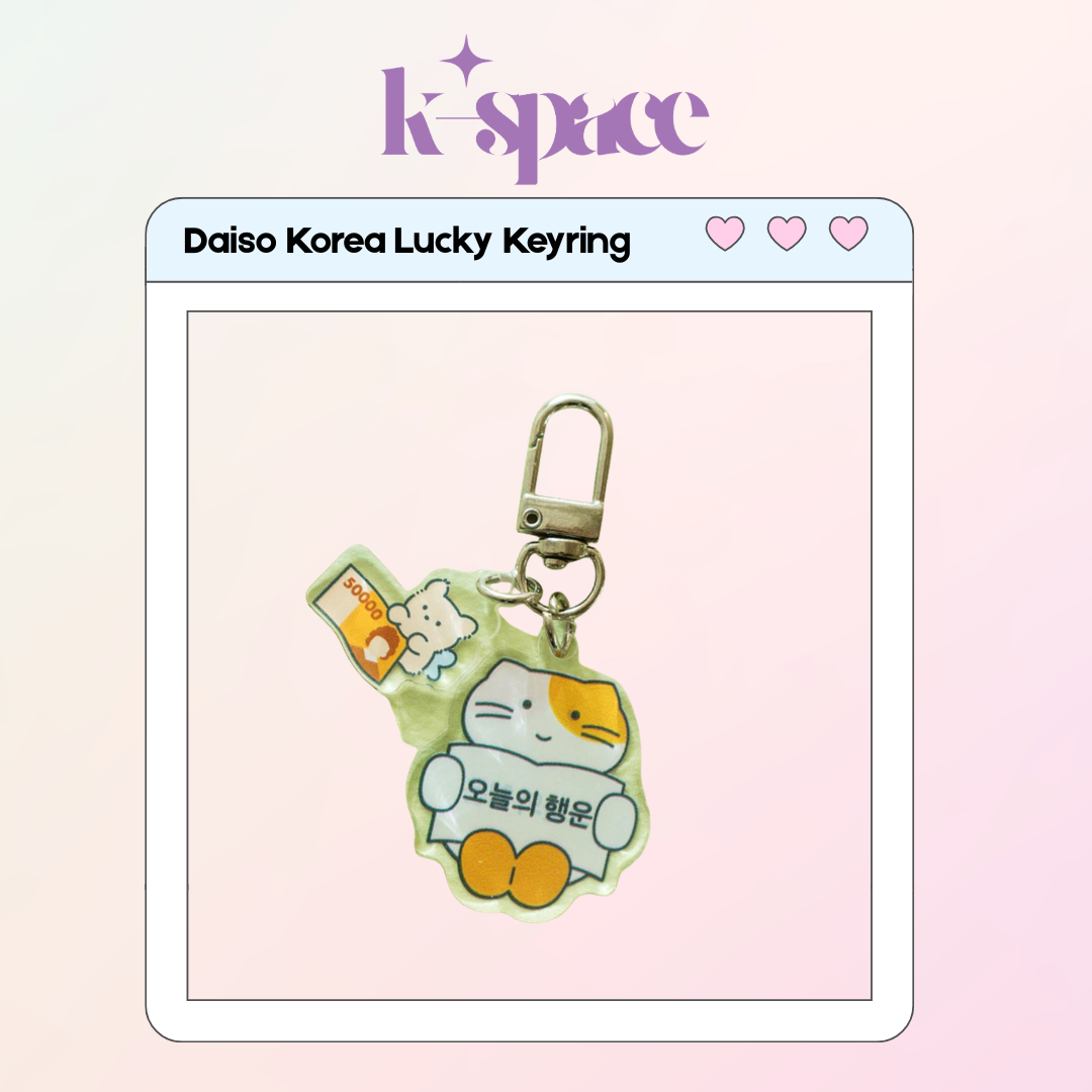 Daiso Korea Lucky Keyring