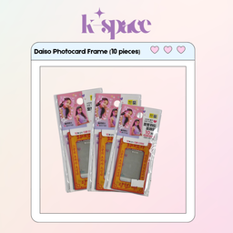 Daiso Photocard Frame (10 pieces)