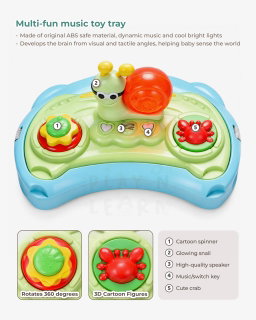 MUSICAL BABY BOUNCER & JUMPER