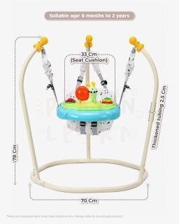 MUSICAL BABY BOUNCER & JUMPER