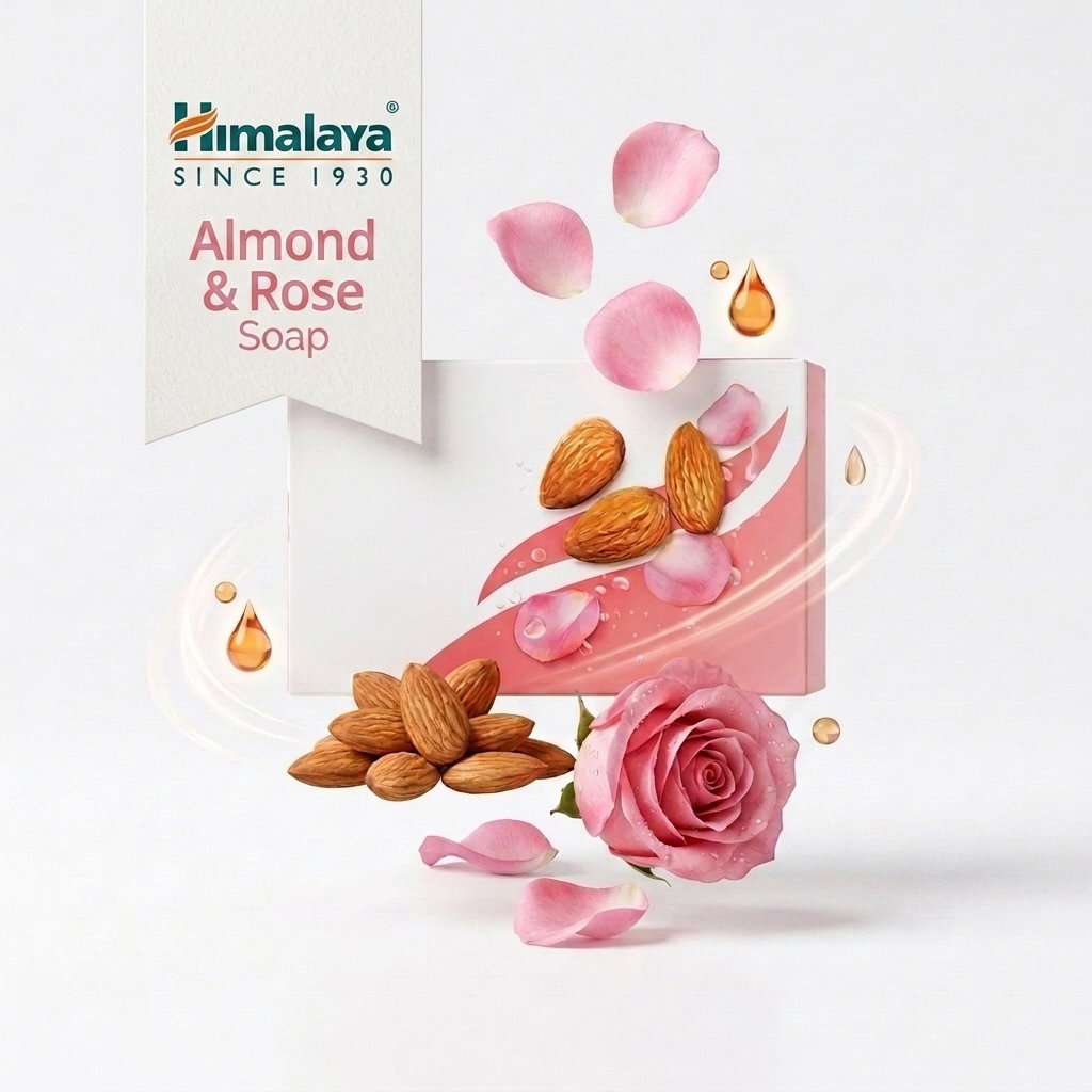 Almond & Rose Soap -75g_2