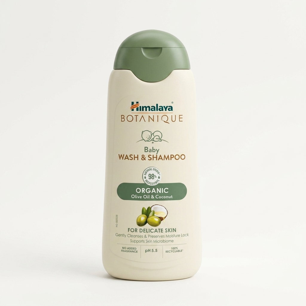 Himalaya Botanique Baby Wash & Shampoo