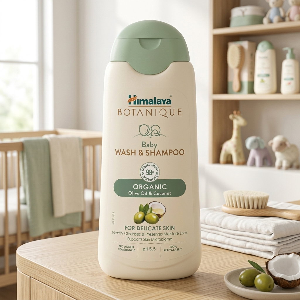 Himalaya Botanique Baby Wash & Shampoo_2