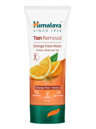 Tan Removal Orange Face Wash