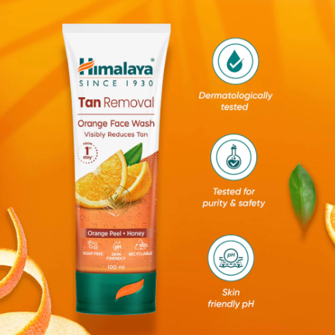 Tan Removal Orange Face Wash_4