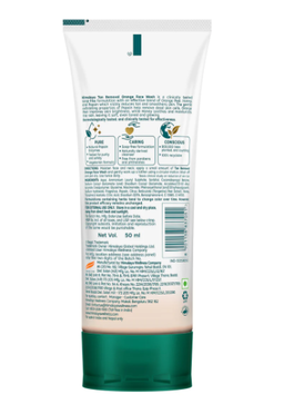 Tan Removal Orange Face Wash