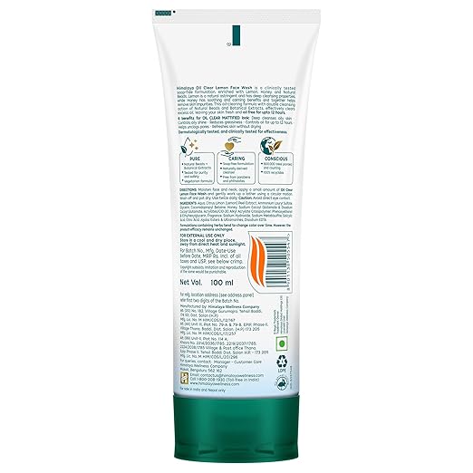 Oil Clear Lemon Face Wash_2