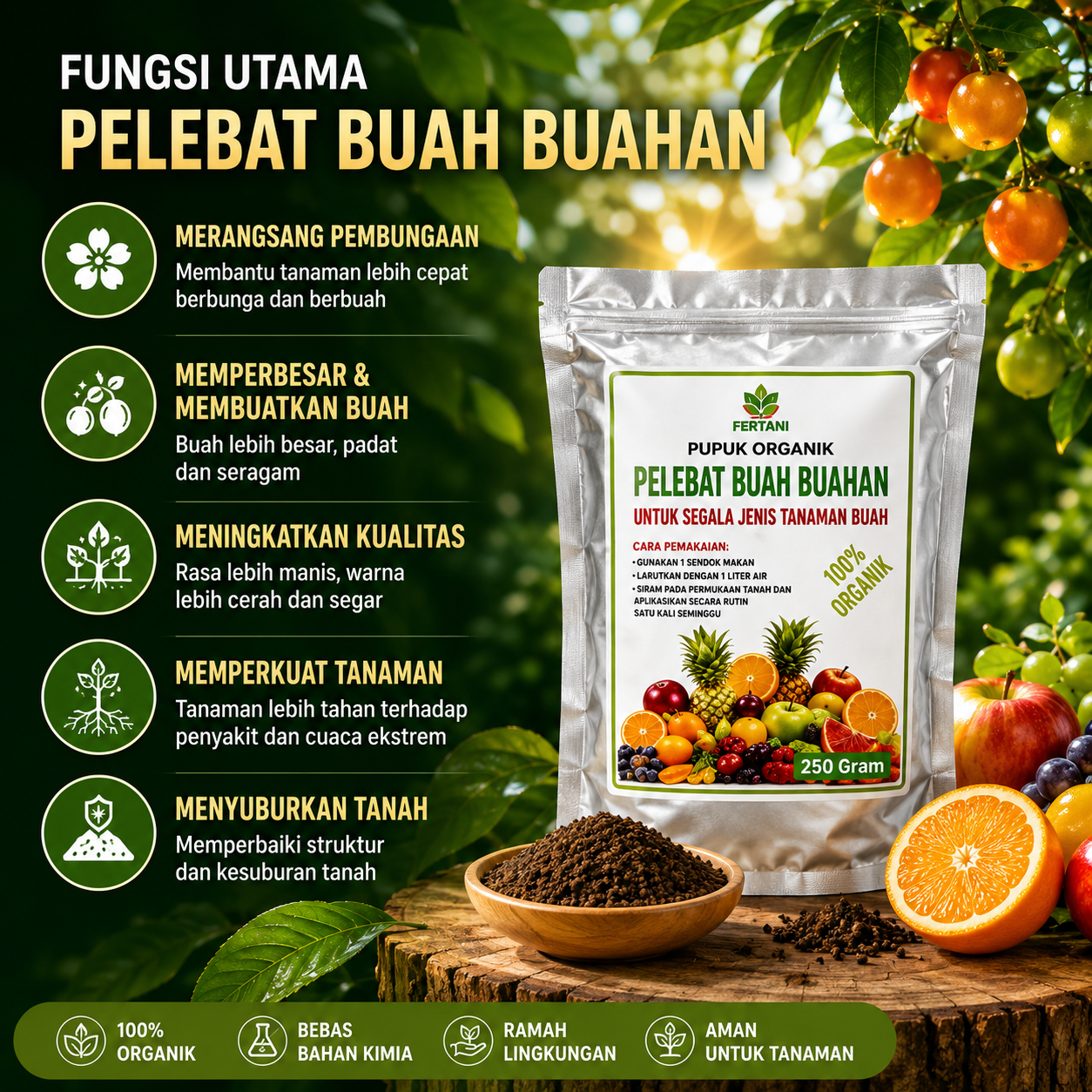 Booster Organik Tanaman Buah 250 Gram_2